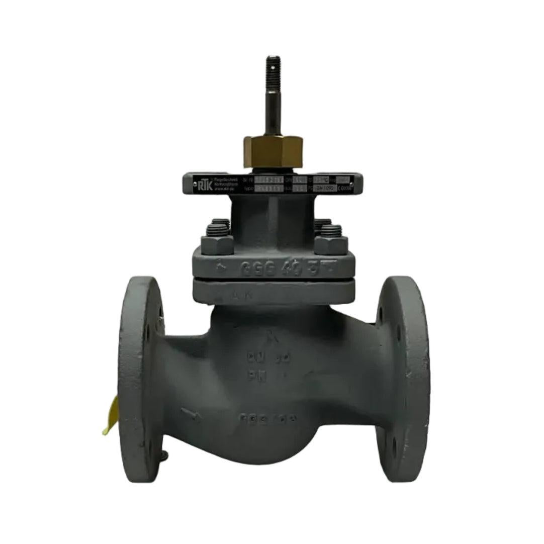 RTK Regeltechnik DN50 PN25 Globe Control Valve-Globe Control Valve-Used Industrial Parts