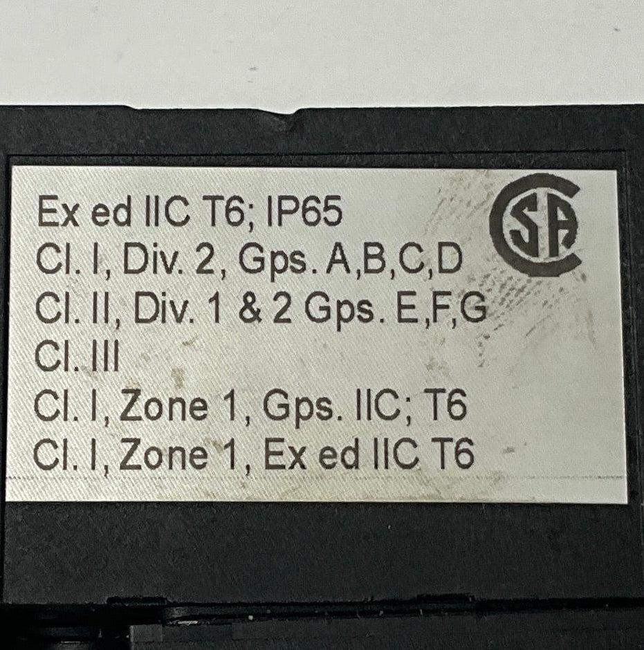 R. Stahl 8070/1-1-HR311 Position Switch-Position Switch-Used Industrial Parts