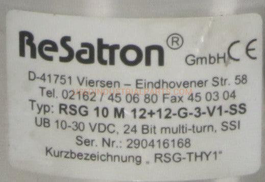 ReSatron Multi-Turn Encoder RSG 10M 12+12-G-3-V1-SS-Multi-Turn Encoder-CD-02-07-Used Industrial Parts