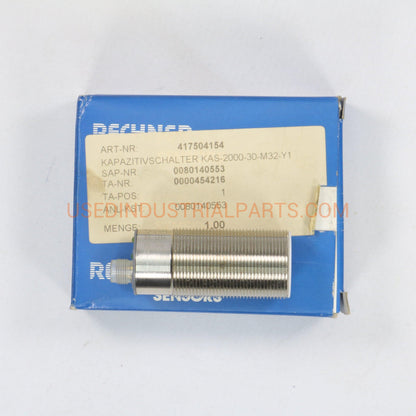 Rechner Capacitive Sensor KAS-2000-30-M32-Y1-Capacitive Sensor-CD-01-07-Used Industrial Parts