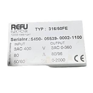 Refu 316 50FE Inverter-Inverter-Used Industrial Parts