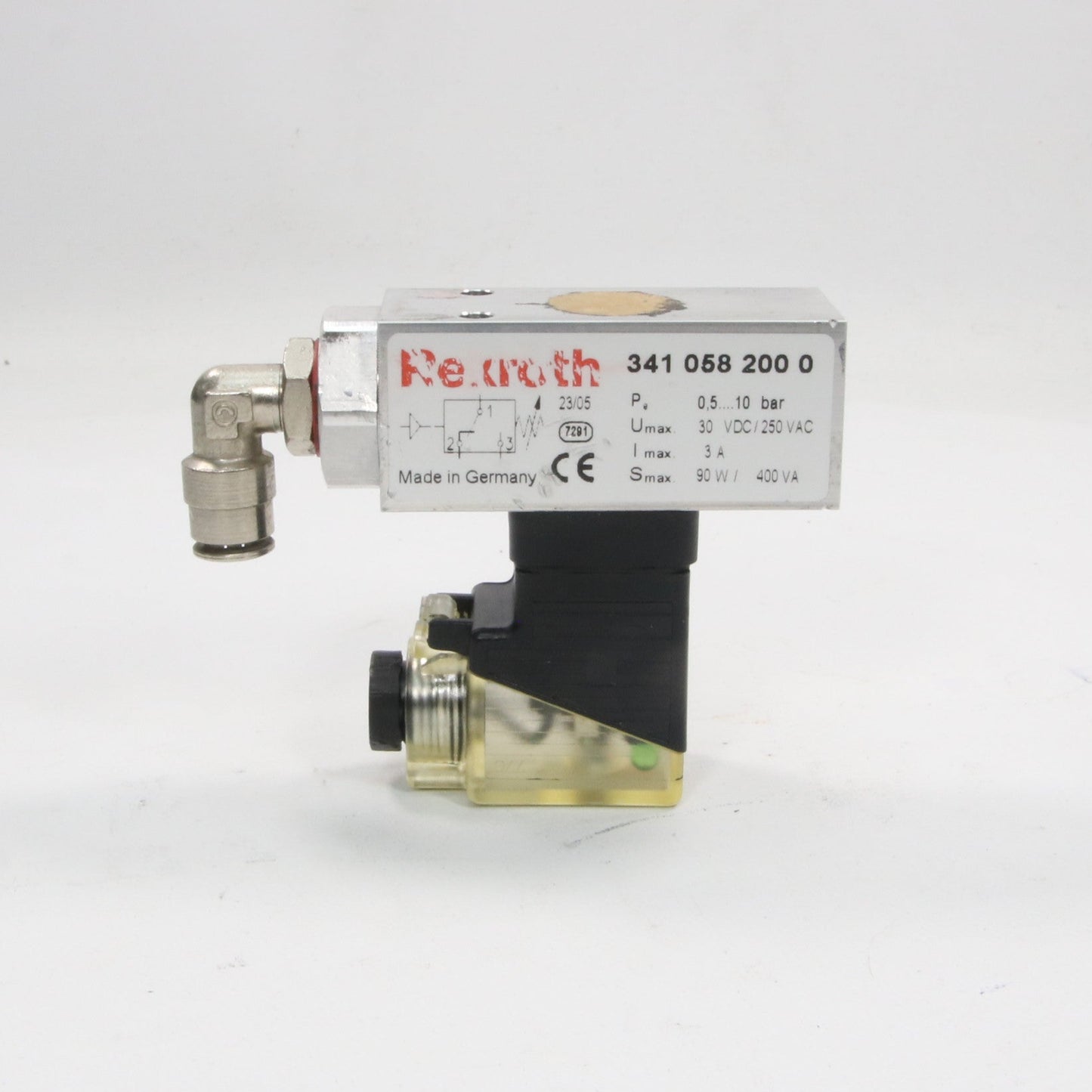 Rexroth 341 058 200 0 Pressure Switch-Pressure Switch-Used Industrial Parts