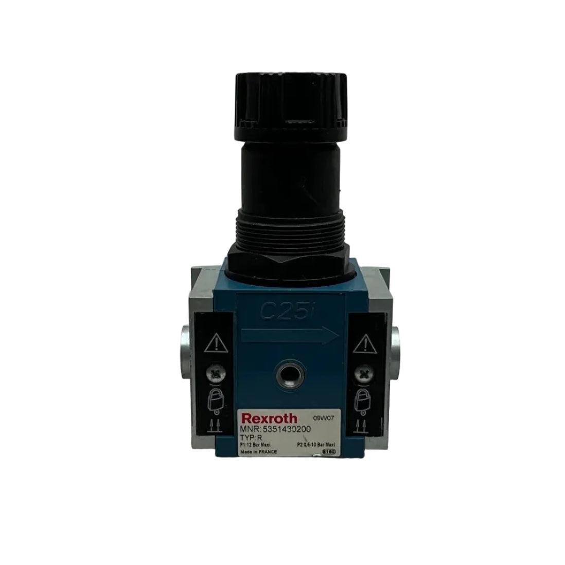 Rexroth 5351430200 Precision Pneumatic Pressure Regulator Module-Precision Pneumatic Pressure Regulator Module-Used Industrial Parts