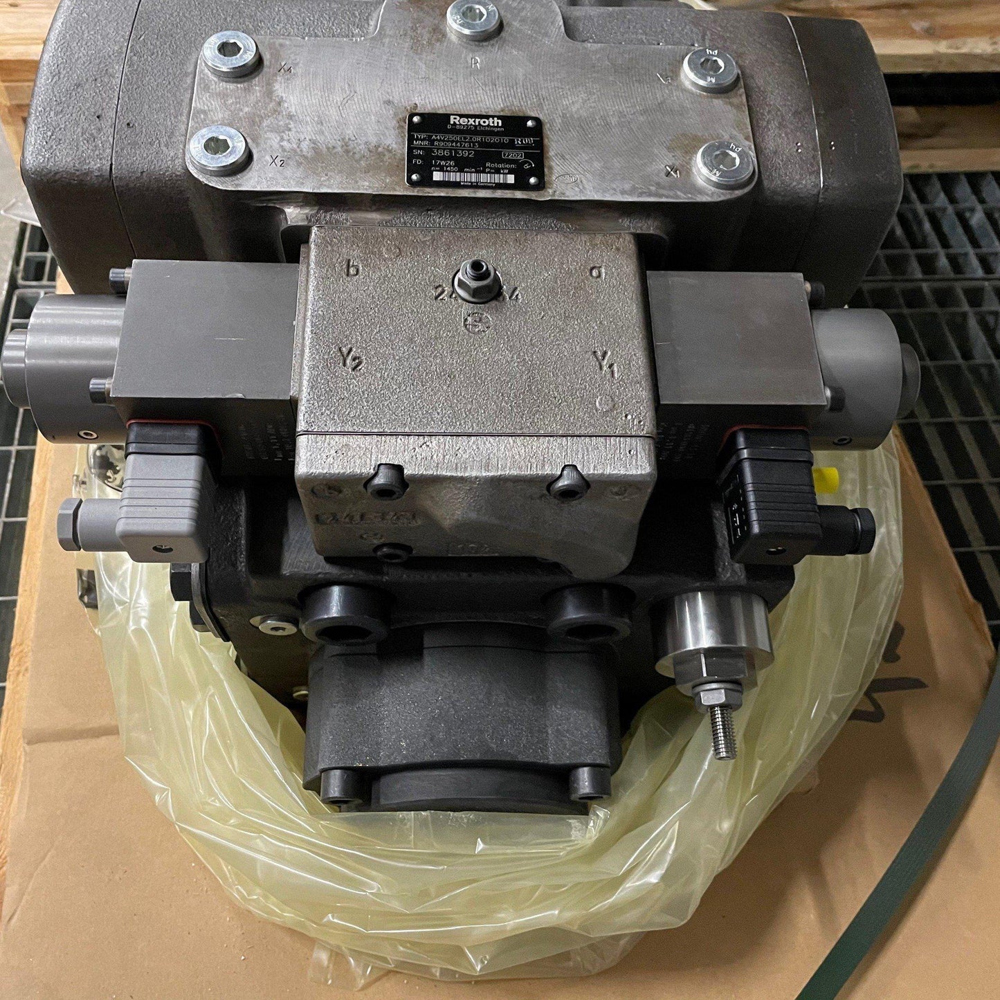 Rexroth A4V250EL2.0R102010 Variable Displacement Pump-Hydraulic Pump-Used Industrial Parts