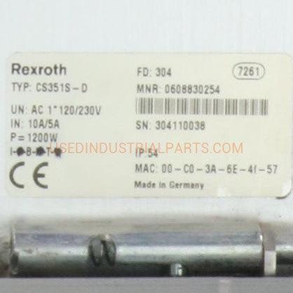 Rexroth CS351 D Single Controller-Single Controller-CA-07-08-01-Used Industrial Parts