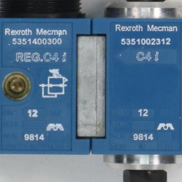 Rexroth Mecman REG.C4i Regulator Assembly-Regulator Assembly-Used Industrial Parts