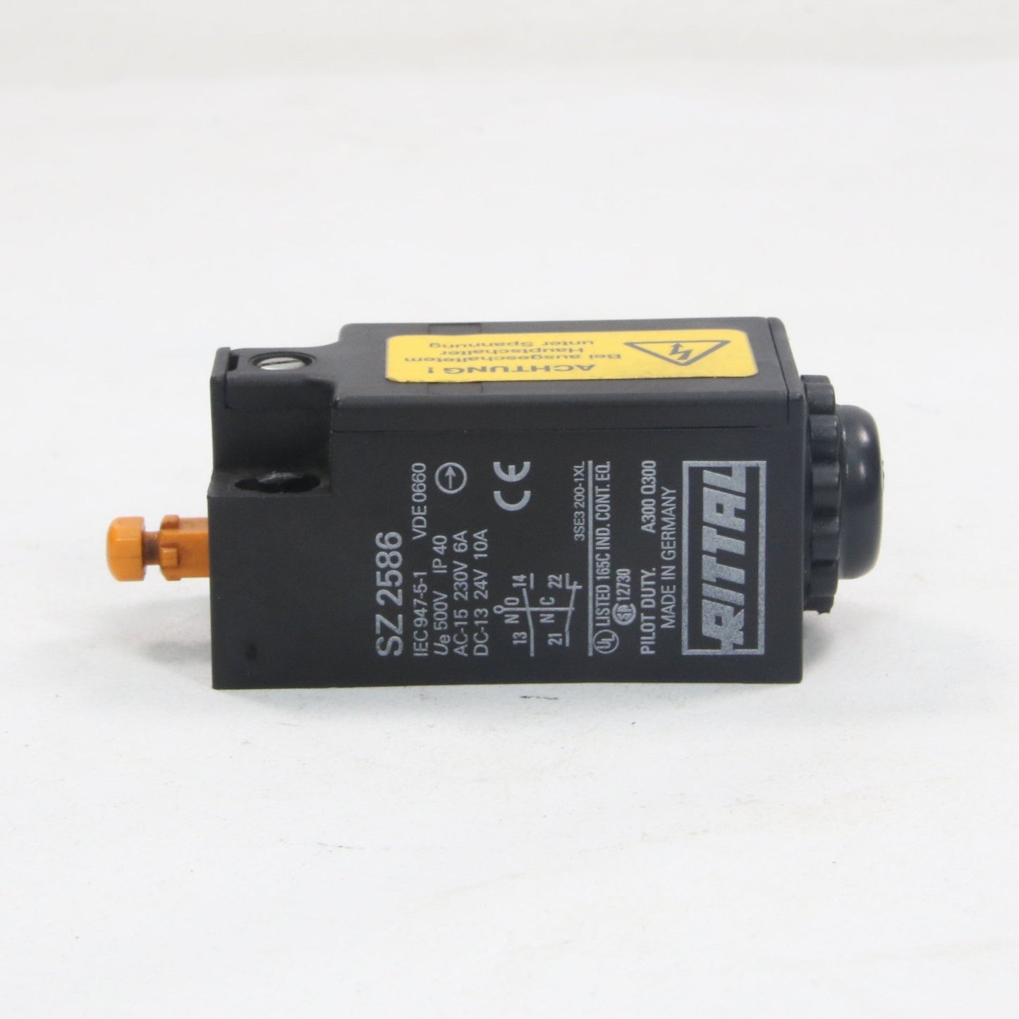 Rittal Plunger Limit Switch-Limit Switch-Used Industrial Parts