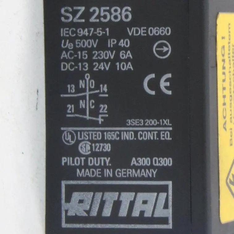 LIMIT ➕ Rittal Plunger Limit Anahtarı – Used Industrial Parts