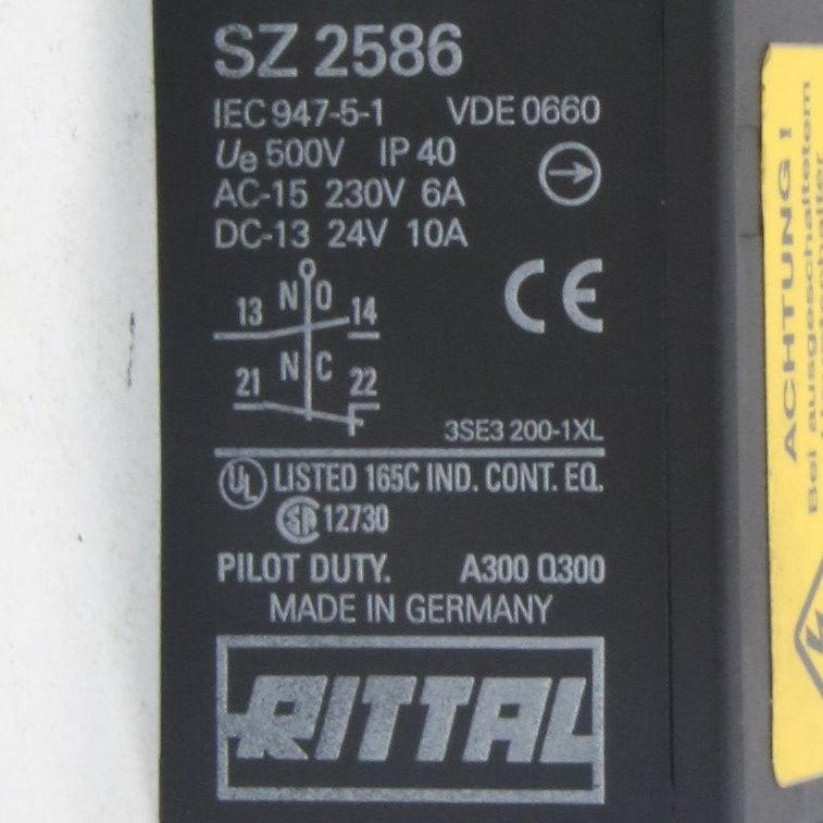 Rittal Plunger Limit Switch-Limit Switch-Used Industrial Parts