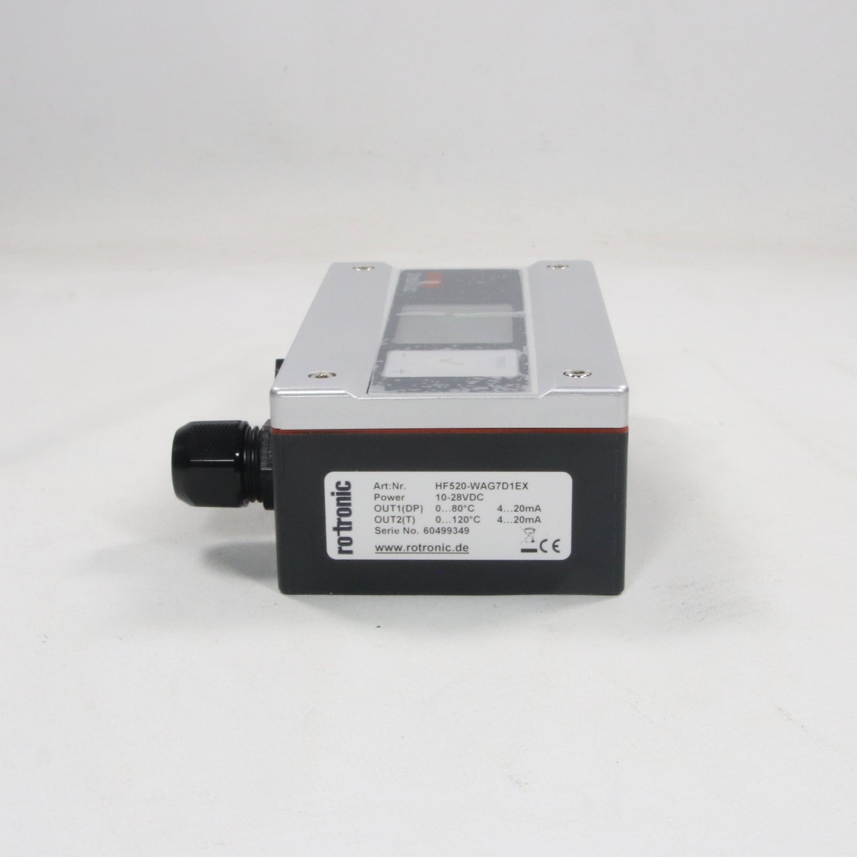 Rotronic Hygroflex HF520-WAG7D1EX Humidity/Temperature Transmitter-Humidity/Temperature Transmitter-Used Industrial Parts