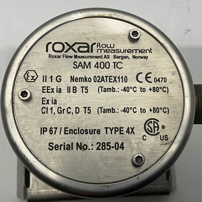Roxar Flow Measurement SAM 400 TC Acoustic Sand Monitor-Acoustic Sand Monitor-Used Industrial Parts