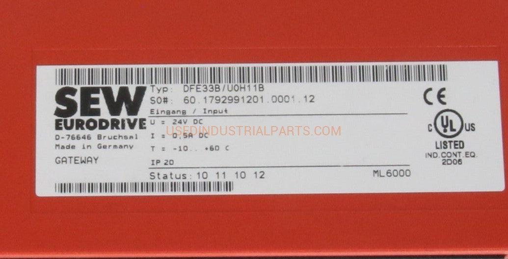 SEW Eurodrive DFE33B/U0H11B Industrial Ethernet-Industrial Ethernet-AE-05-07-05-Used Industrial Parts