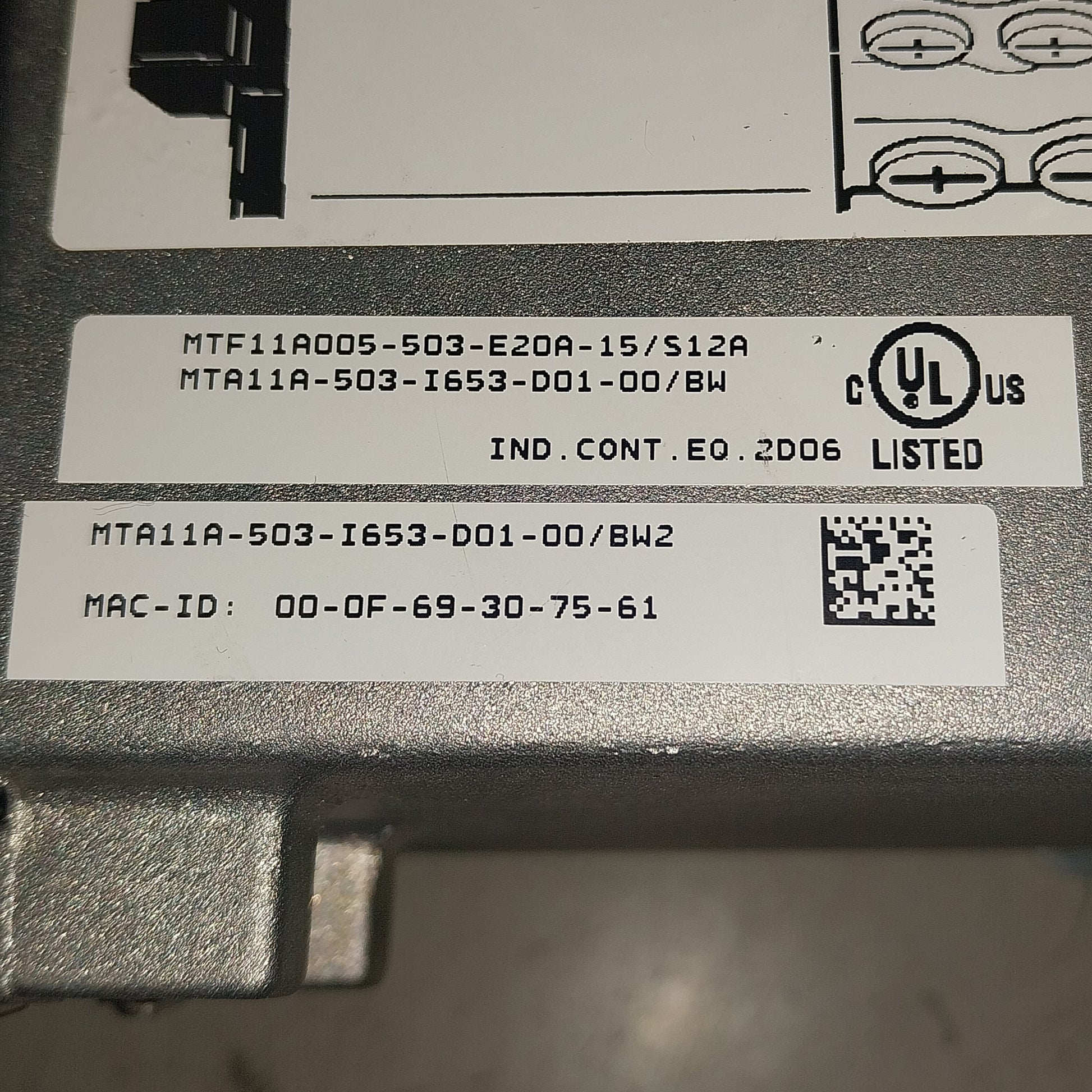 SEW Eurodrive Movifit MTF11A005-503-E20A-15/S12A Frequency Inverter-Frequency Inverter-Used Industrial Parts