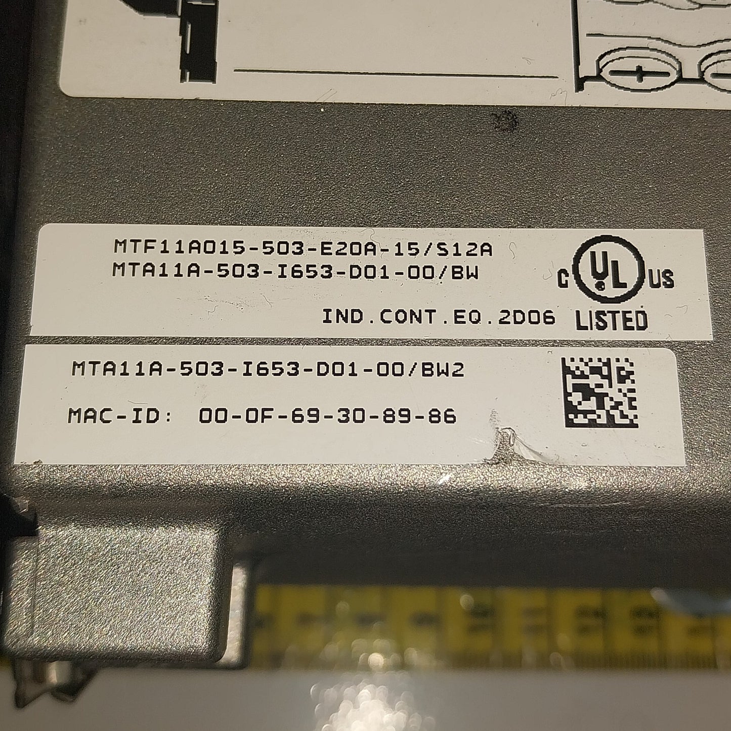 SEW Eurodrive Movifit MTF11A015-503-E20A-15/S12A Frequency Inverter-Frequency Inverter-Used Industrial Parts