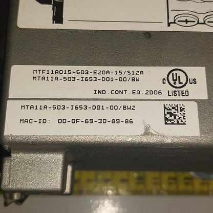 SEW Eurodrive Movifit MTF11A015-503-E20A-15/S12A Frequency Inverter-Frequency Inverter-Used Industrial Parts