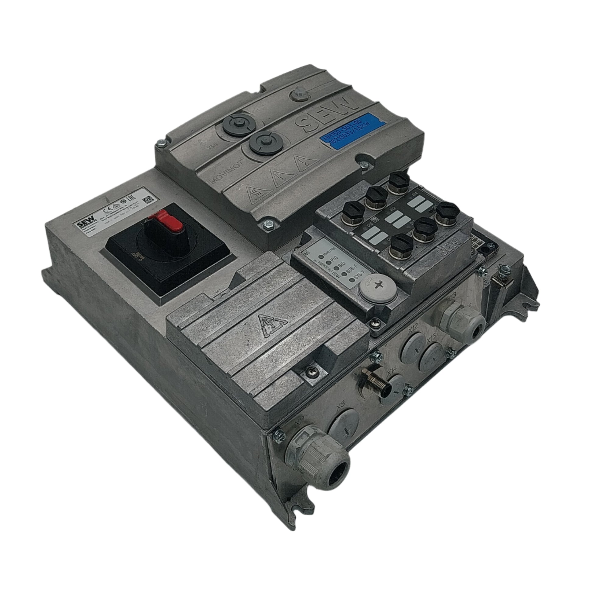 SEW Eurodrive Movimot MQD32A MM15D 503 00 Z30F 0 AF1 DeviceNet Field Distributor-DeviceNet Field Distributor-CE-05-06-03-6152427146152-Used Industrial Parts