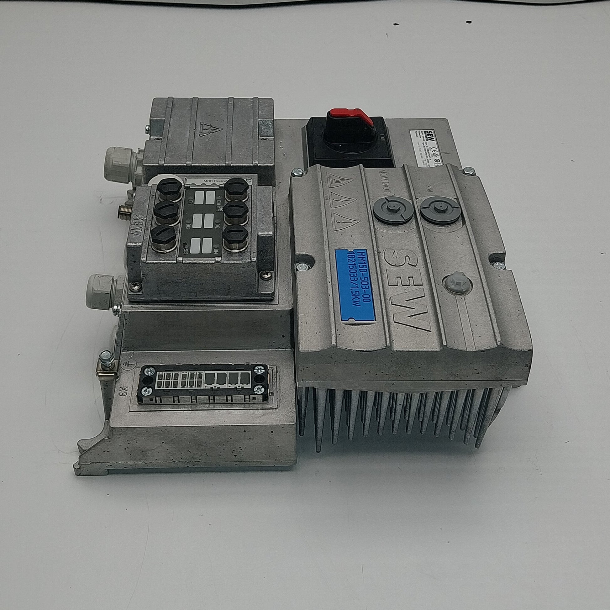 SEW Eurodrive Movimot MQD32A MM15D 503 00 Z30F 0 AF1 DeviceNet Field Distributor-DeviceNet Field Distributor-Used Industrial Parts