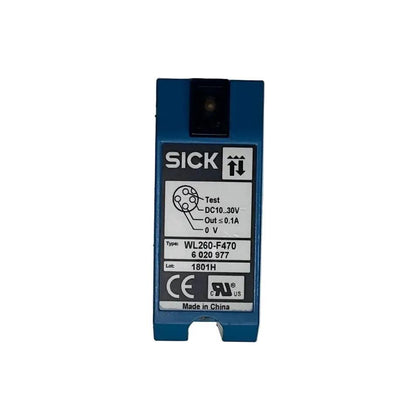 SICK WL260-F470 Photoelectric Retro-Reflective Sensor - 6020977-Used Industrial Parts