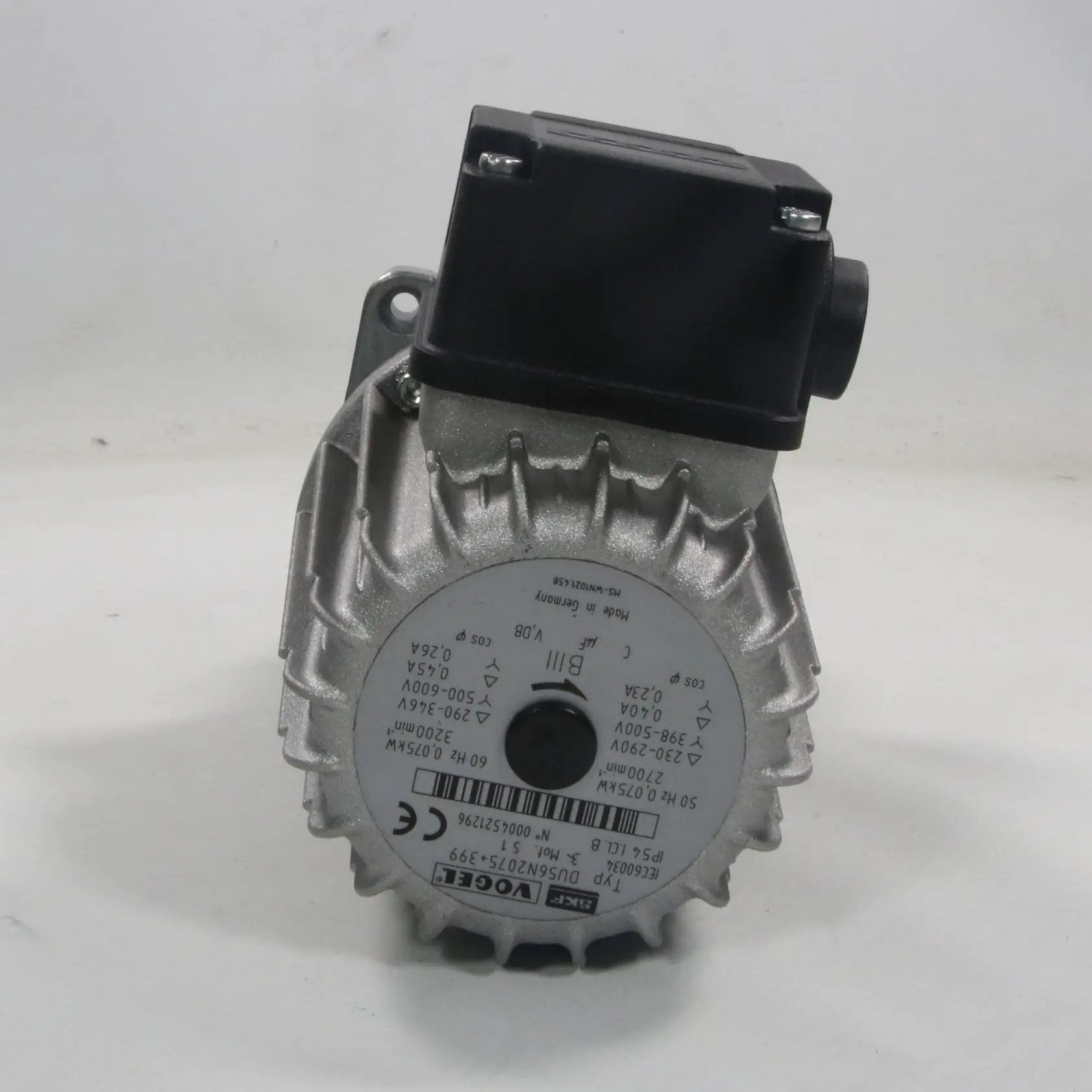 SKF Vogel DU56N2075+399 Motor & MFE5-2000+399 Gear Pump Assembly-Motor-Driven Gear Pump Assembly-Used Industrial Parts