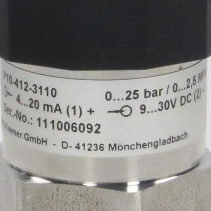 SKI Schlegel & Kremer GmbH P10-412-3110 Pressure Transmitter-Pressure Transmitter-Used Industrial Parts