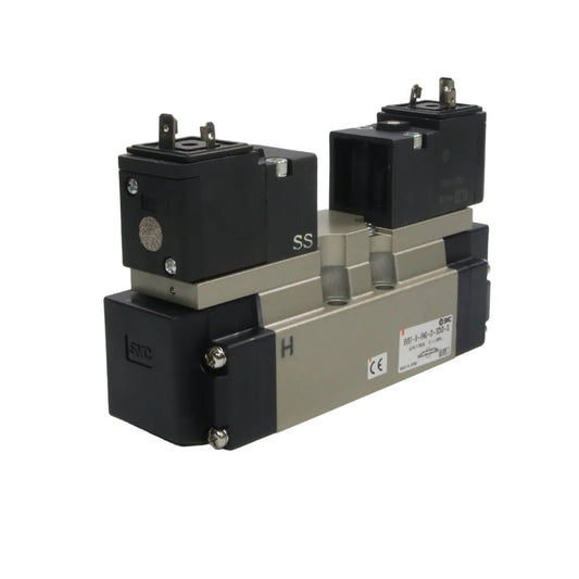 SMC EVS7-8-FHG-D-3CVO-Q 5-Port Pilot Operated Solenoid Valve-Pilot Operated Solenoid Valve-DA-03-07-01-6152428539519-Used Industrial Parts