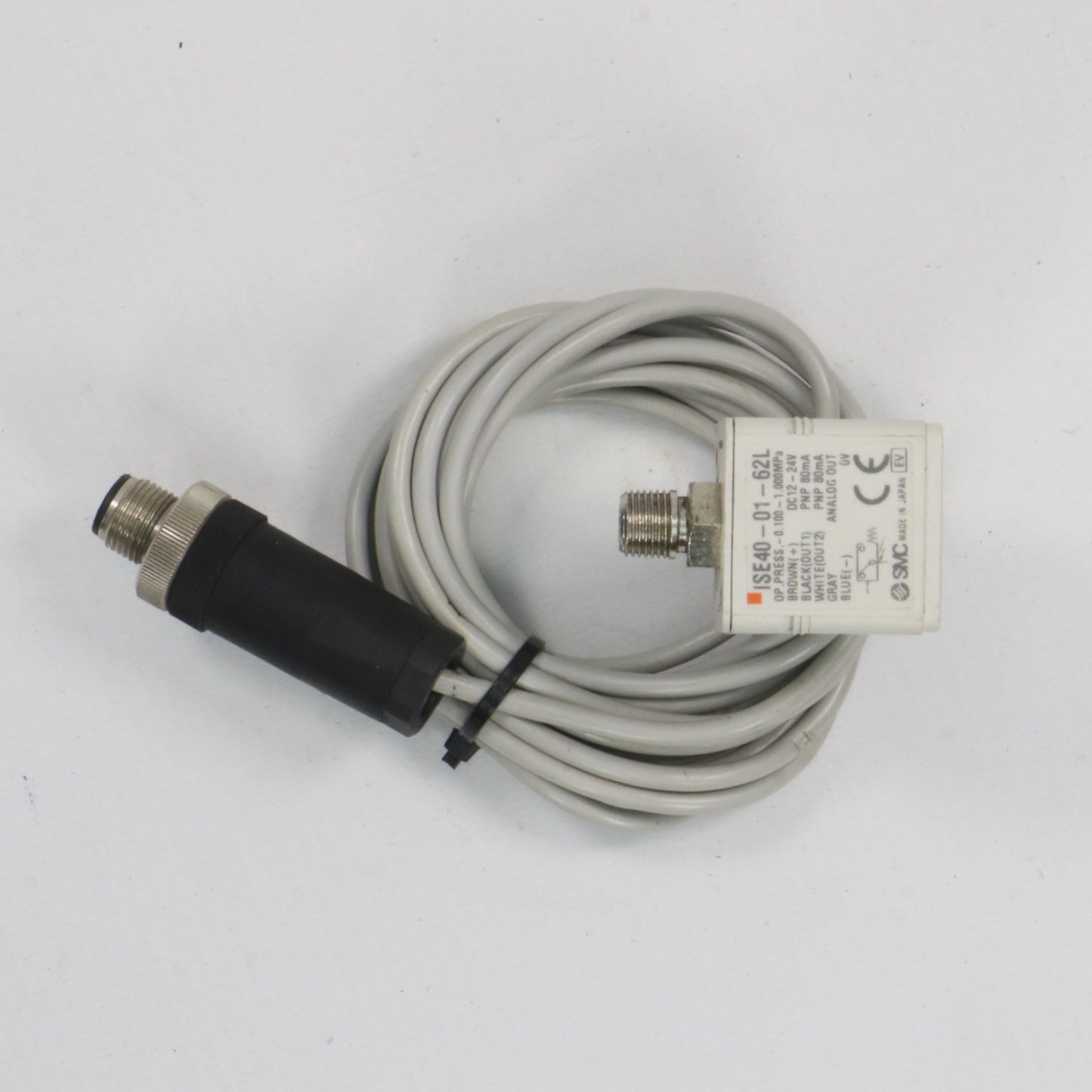 SMC ISE40 01 62L Digital Pressure Switch-Digital Pressure Switch-Used Industrial Parts