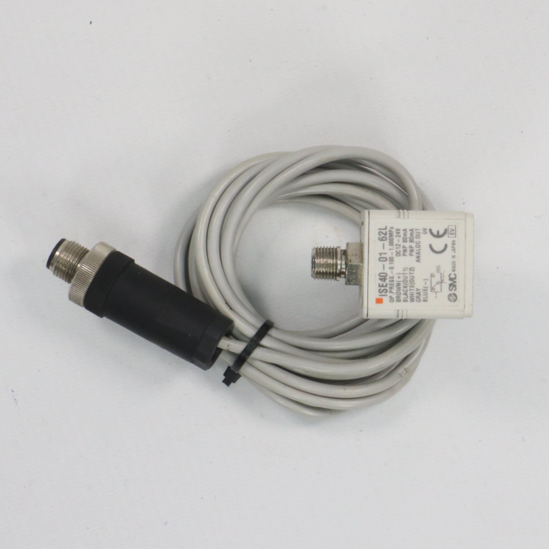 SMC ISE40 01 62L Digital Pressure Switch-Digital Pressure Switch-Used Industrial Parts