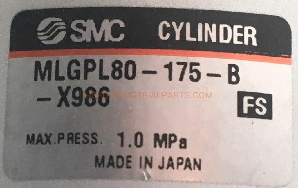 SMC Pneumatic Guided Cylinder MLGPL80-175-B-X986-Pneumatic Cylinder-DA-05-02-Used Industrial Parts