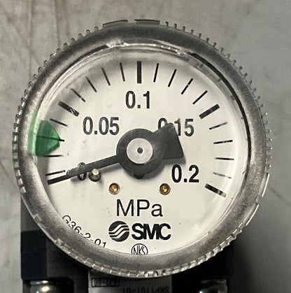 SMC SRP1101-01 Precision Clean Regulator-Precision Clean Regulator-Used Industrial Parts