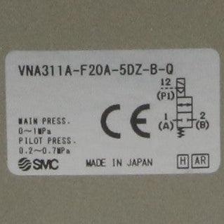 SMC VNA311A-F20A-5DZ-B-Q Process Valve-Process Valve-Used Industrial Parts