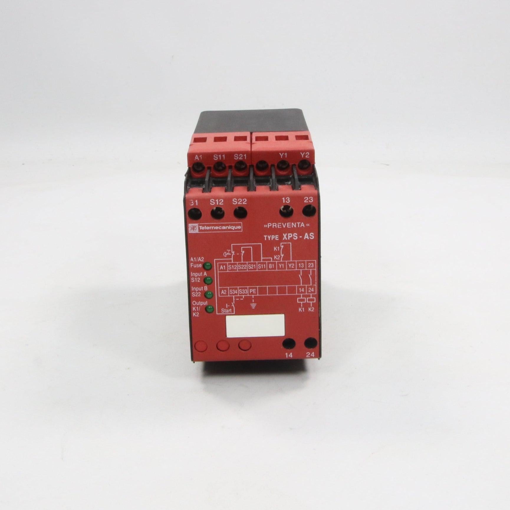 Telemecanique Preventa XPS AS Safety Relay 3740-Safety Relay-CA-04-06-06-Used Industrial Parts