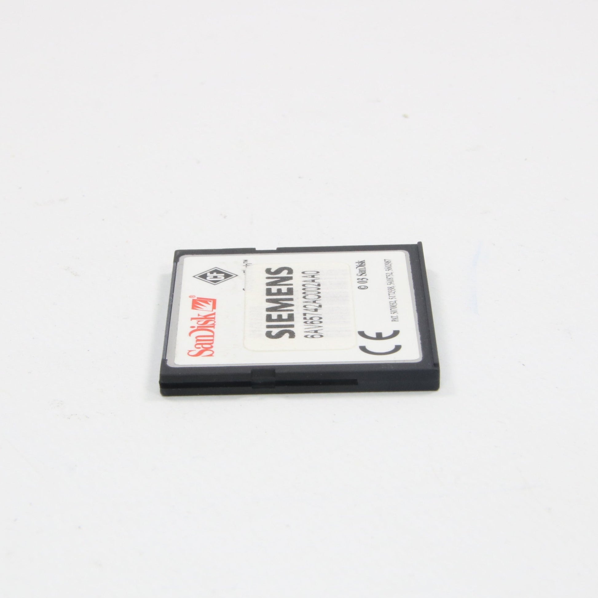 Siemens 6AV6574 2AC00 2AA0 32MB Compact Flash Card-Compact Flash Card-Used Industrial Parts