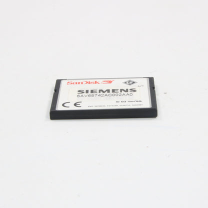 Siemens 6AV6574 2AC00 2AA0 32MB Compact Flash Card-Compact Flash Card-Used Industrial Parts