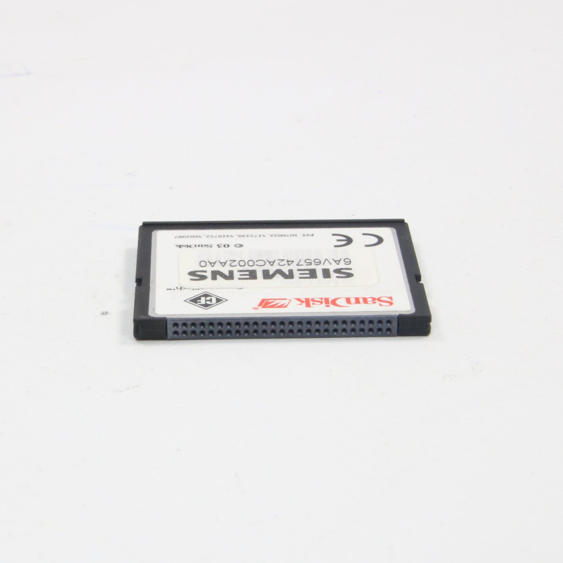 Siemens 6AV6574 2AC00 2AA0 32MB Compact Flash Card-Compact Flash Card-Used Industrial Parts