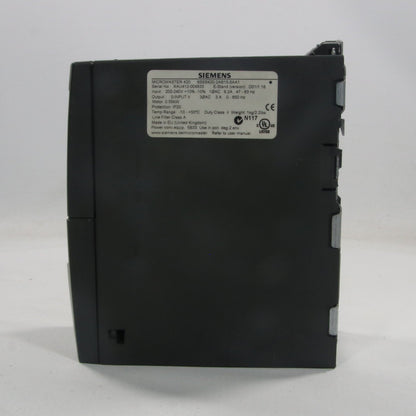 Siemens Micromaster 420 Frequency Inverter - 6SE6420-2AB15-5AA1