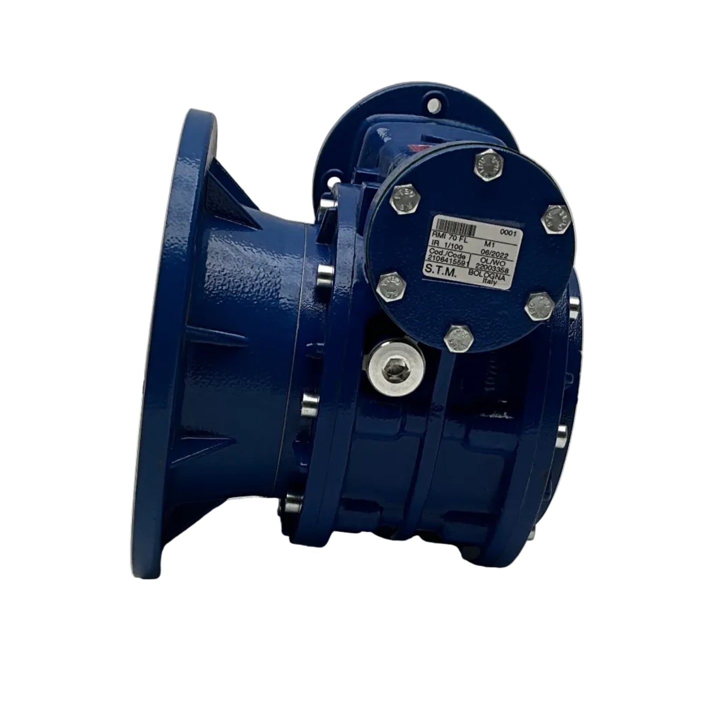 STM RMI 70 FL Right Angle Worm Gearbox-Right Angle Worm Gearbox-Used Industrial Parts