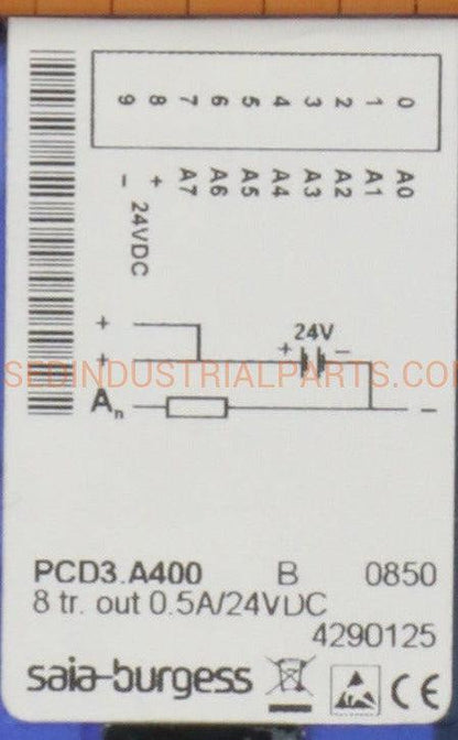 Saia-Burgess PCD3.A400 Digital Output Module-Digital Output Module-AC-06-05-Used Industrial Parts