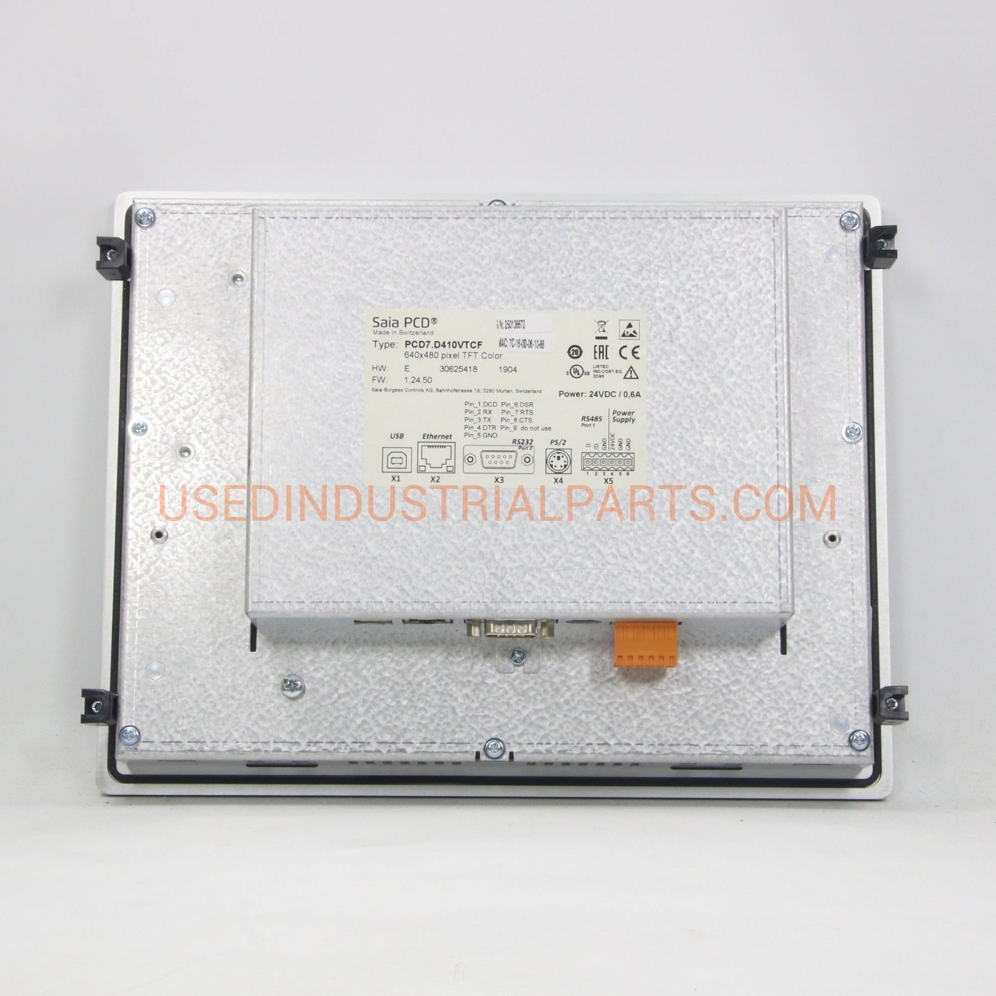 Saia PCD7.D410VTCF Micro Browser Web Panel-Micro Browser Web Panel-AC-04-06-Used Industrial Parts