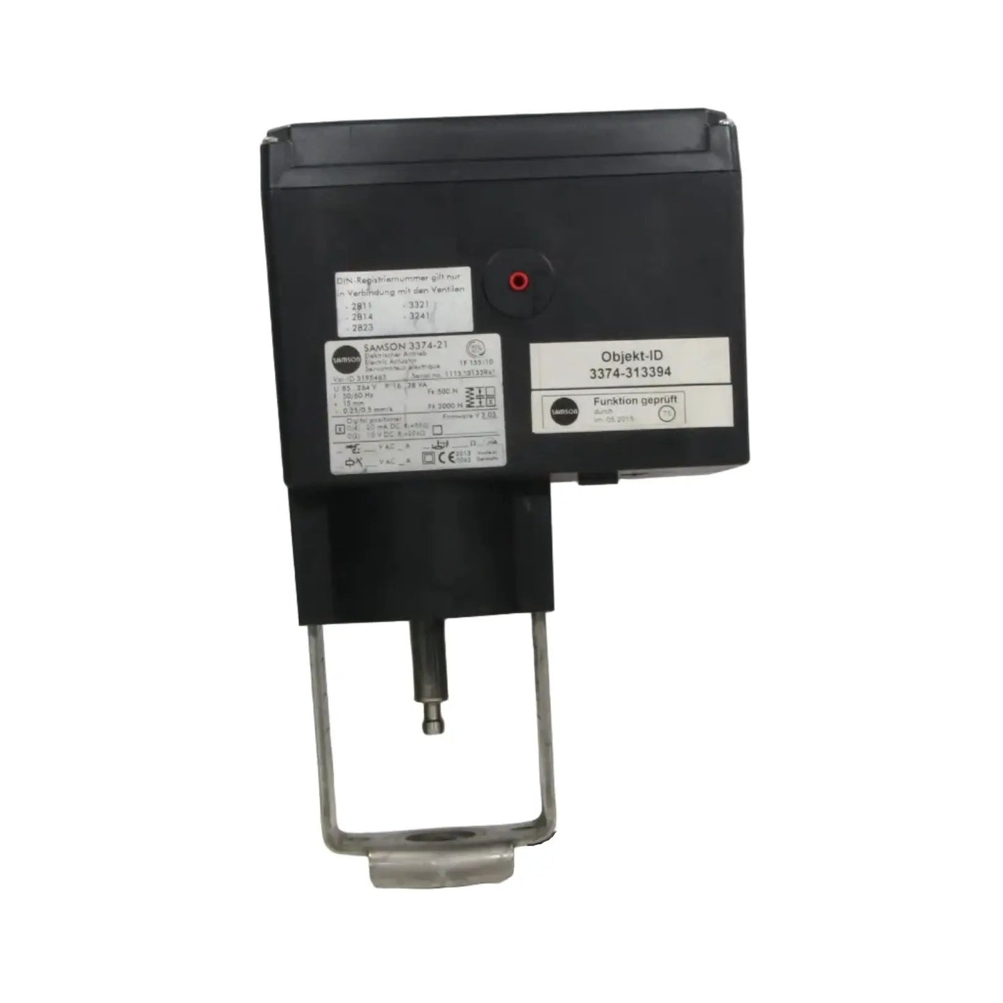 Samson 3374-21 Electric Actuator-Electric Actuator-Used Industrial Parts