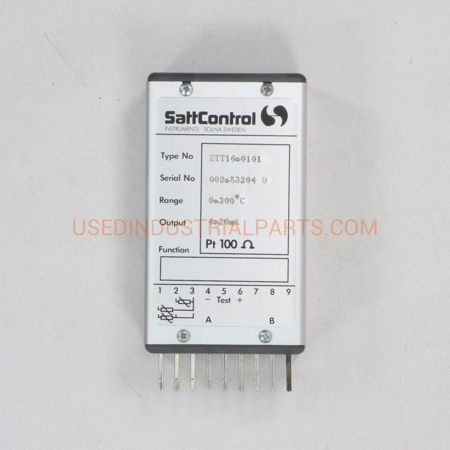 Satt Control ETT16-0101 Temperature Sensor Module-Temperature Sensor Module-AE-03-05-Used Industrial Parts