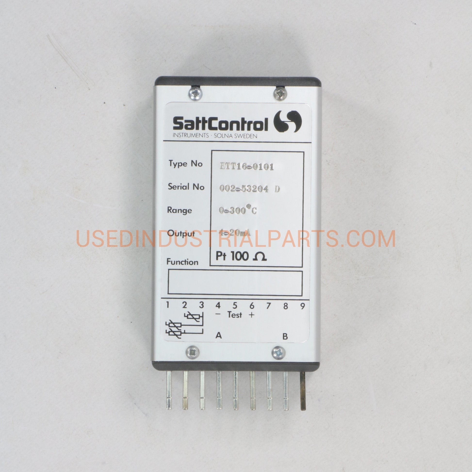 Satt Control ETT16-0101 Temperature Sensor Module-Temperature Sensor Module-AE-03-05-Used Industrial Parts