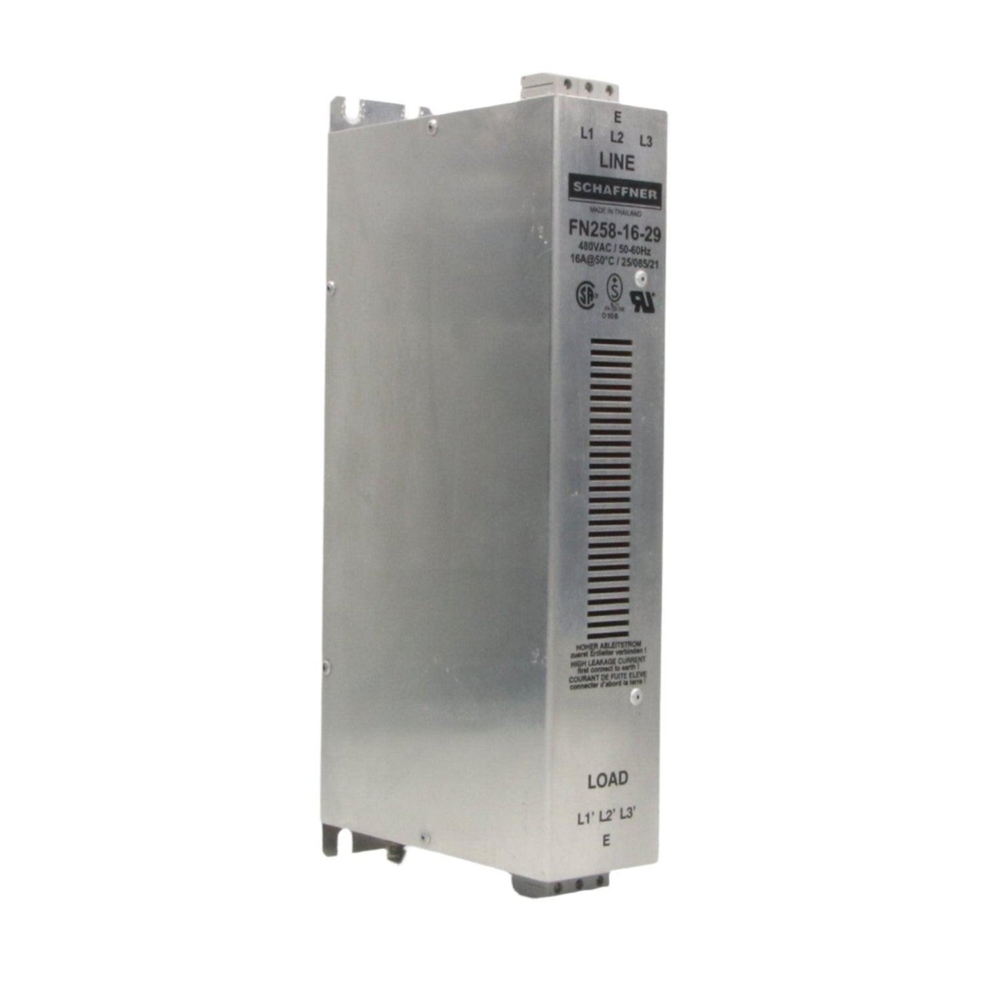 Schaffner FN258 16 29 Line Filter-Line Filter-Used Industrial Parts