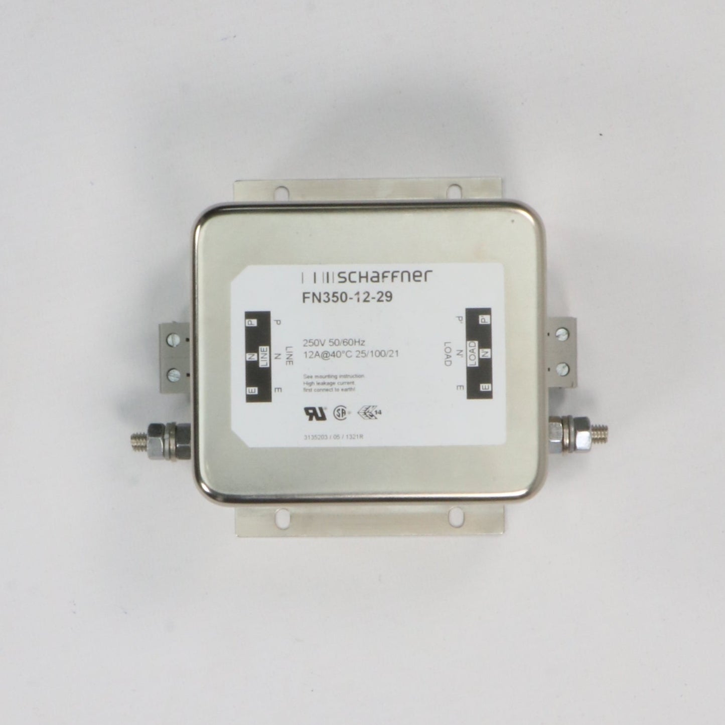 Schaffner FN350 12 29 Line Filter-Line Filter-Used Industrial Parts