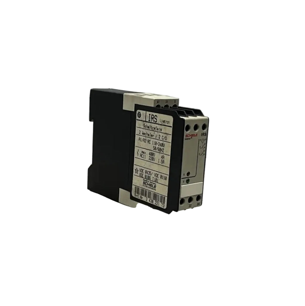 Schiele Timetron IRS Switching Relay-Switching Relay-01-AB-01-08-02-6152429835832-Used Industrial Parts