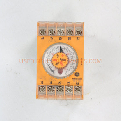 Schleicher SZB 52 Time Delay Relay-Time Delay Relay-AB-07-04-Used Industrial Parts