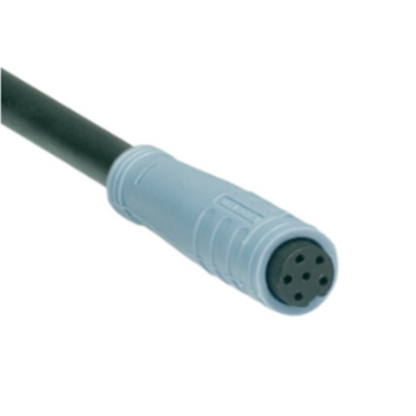 Schmersal A-K6P-M8-R-G-10M-GY-1-X-A-4 Connection Cable-Connection Cable-Used Industrial Parts