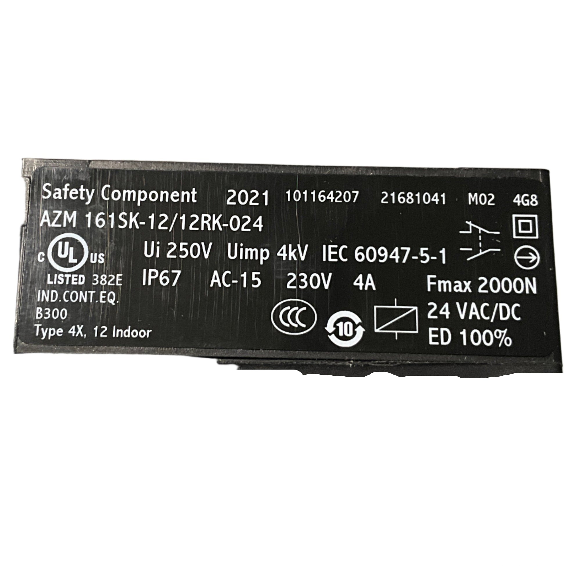 Schmersal AZM 161SK-12/12RK-024 Solenoid Interlock-Solenoid Interlock-Used Industrial Parts