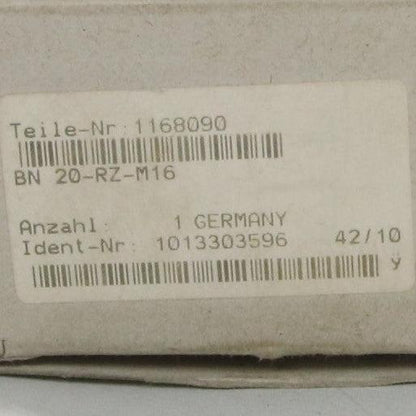 Schmersal BN 20-rz-M16 Magnetic Reed Switch - 1168090-Reed Switch-Used Industrial Parts