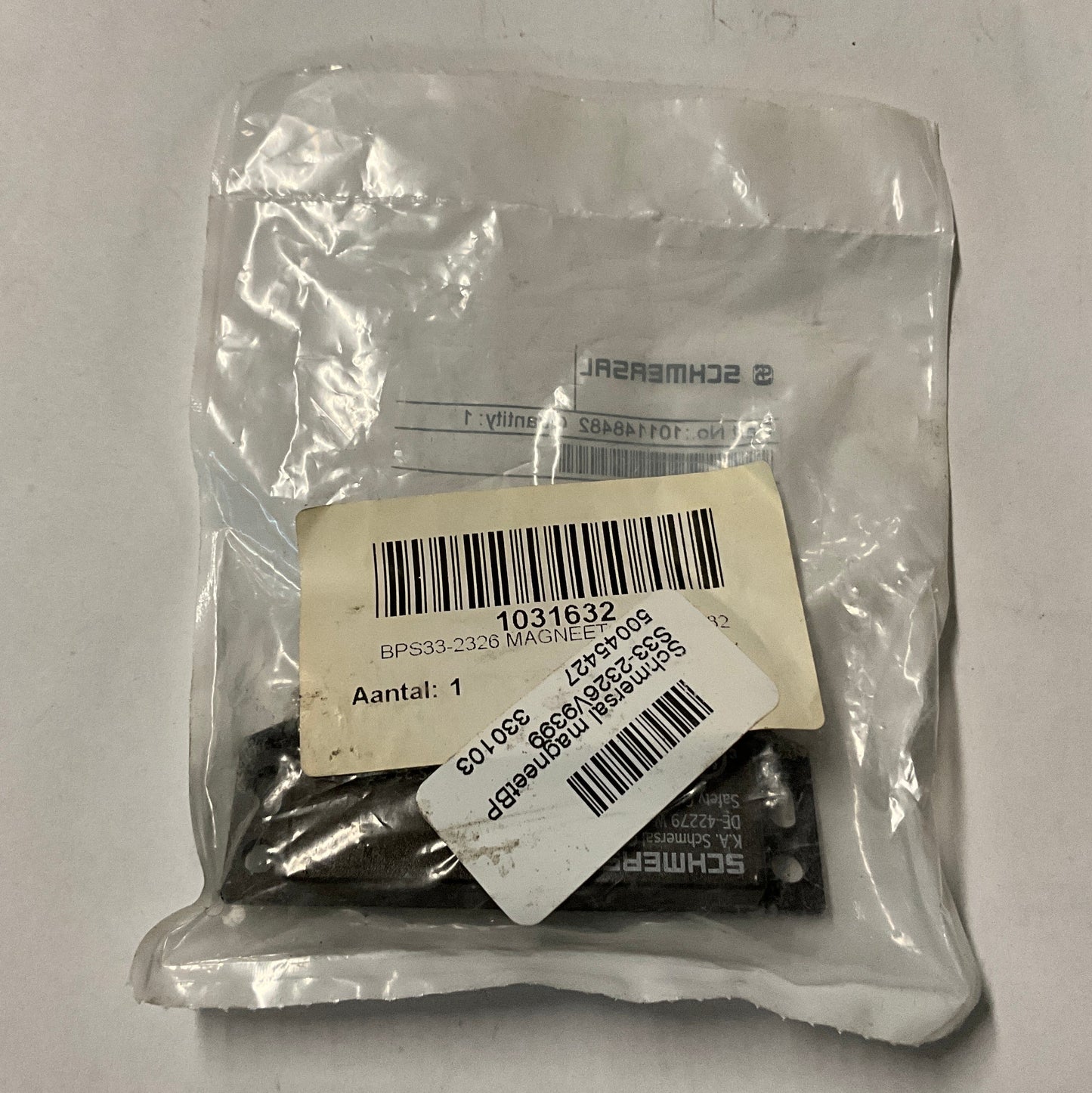 Schmersal BPS 33-2326 Magnetic Actuator - 101148482-Magnetic Actuator-Used Industrial Parts