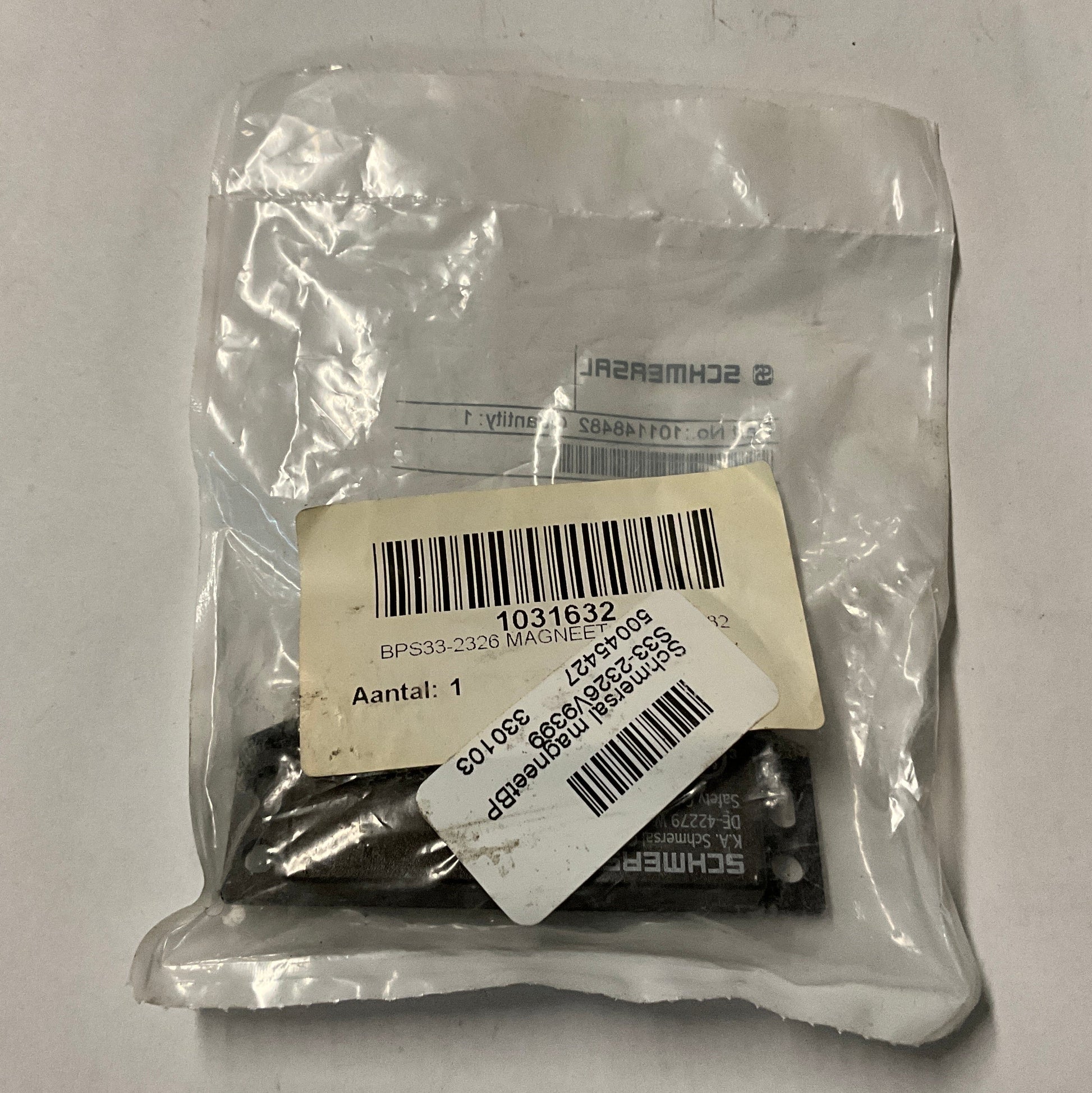 Schmersal BPS 33-2326 Magnetic Actuator - 101148482-Magnetic Actuator-Used Industrial Parts